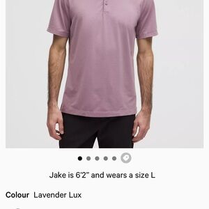 Lululemon Evolution Short-Sleeve Polo Shirt - Purple